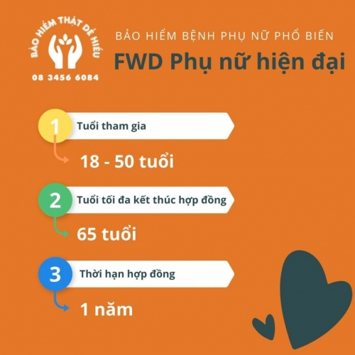 Bảo hiểm FWD Phụ nữ hiện đại