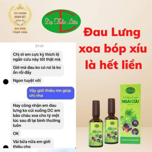 Tinh Dầu Ngải Cứu Dạ Thảo Liên