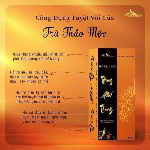 Trà Thảo Mộc Tăng Sức Đề Kháng